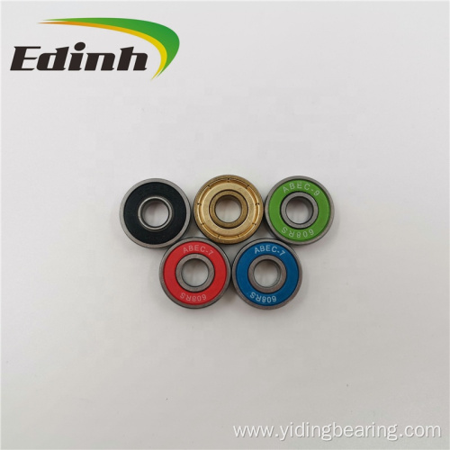 yellow green blue red white black different color seal 608RS bearing for skateboard